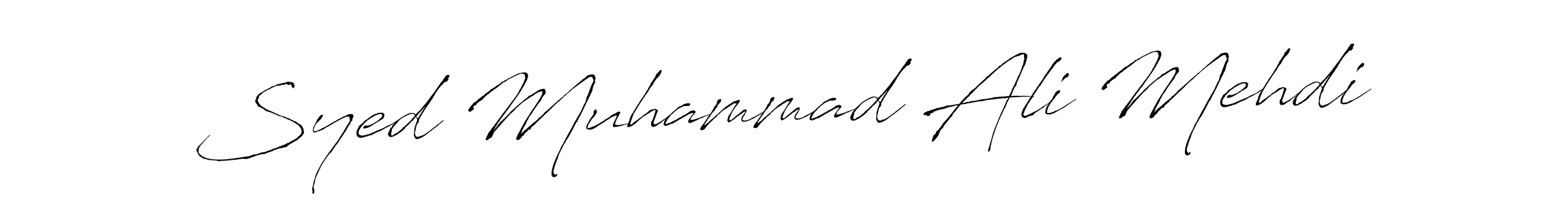 The best way (Antro_Vectra) to make a short signature is to pick only two or three words in your name. The name Syed Muhammad Ali Mehdi include a total of six letters. For converting this name. Syed Muhammad Ali Mehdi signature style 6 images and pictures png