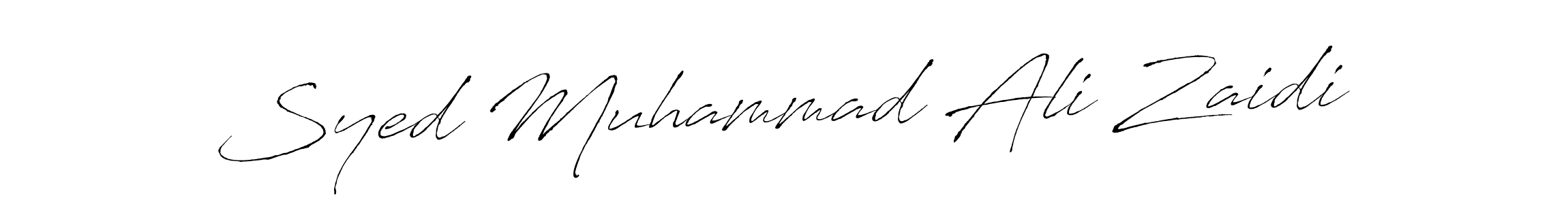 The best way (Antro_Vectra) to make a short signature is to pick only two or three words in your name. The name Syed Muhammad Ali Zaidi include a total of six letters. For converting this name. Syed Muhammad Ali Zaidi signature style 6 images and pictures png