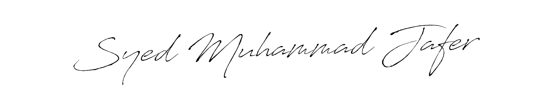 Make a short Syed Muhammad Jafer signature style. Manage your documents anywhere anytime using Antro_Vectra. Create and add eSignatures, submit forms, share and send files easily. Syed Muhammad Jafer signature style 6 images and pictures png