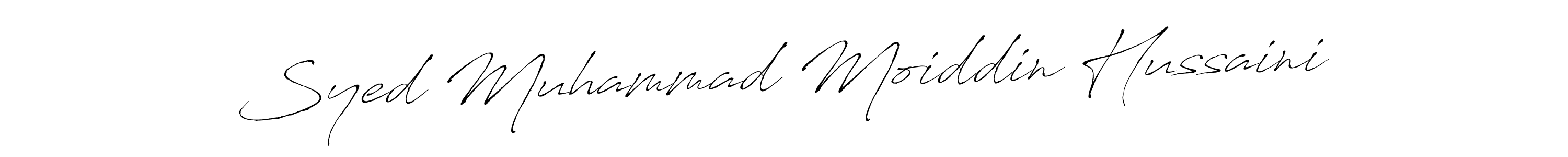 Antro_Vectra is a professional signature style that is perfect for those who want to add a touch of class to their signature. It is also a great choice for those who want to make their signature more unique. Get Syed Muhammad Moiddin Hussaini name to fancy signature for free. Syed Muhammad Moiddin Hussaini signature style 6 images and pictures png