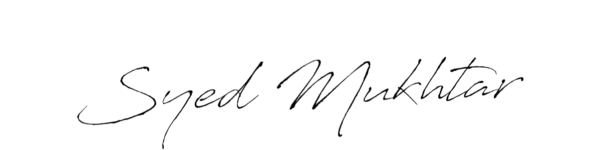 It looks lik you need a new signature style for name Syed Mukhtar. Design unique handwritten (Antro_Vectra) signature with our free signature maker in just a few clicks. Syed Mukhtar signature style 6 images and pictures png