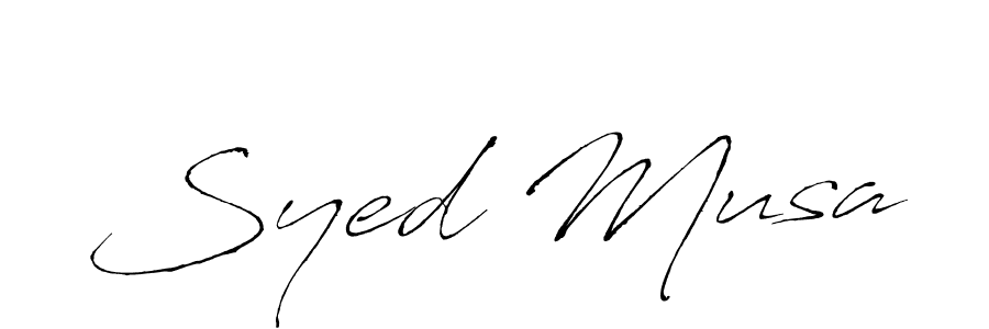 Antro_Vectra is a professional signature style that is perfect for those who want to add a touch of class to their signature. It is also a great choice for those who want to make their signature more unique. Get Syed Musa name to fancy signature for free. Syed Musa signature style 6 images and pictures png