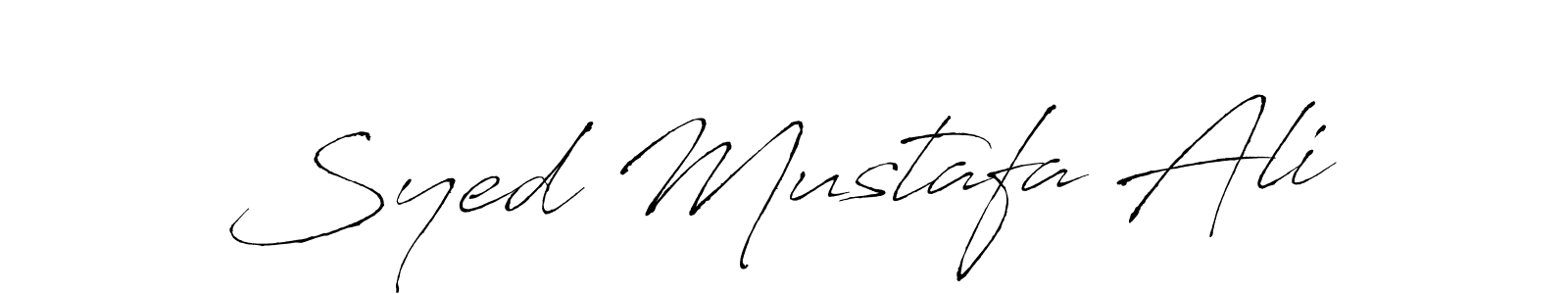 Once you've used our free online signature maker to create your best signature Antro_Vectra style, it's time to enjoy all of the benefits that Syed Mustafa Ali name signing documents. Syed Mustafa Ali signature style 6 images and pictures png