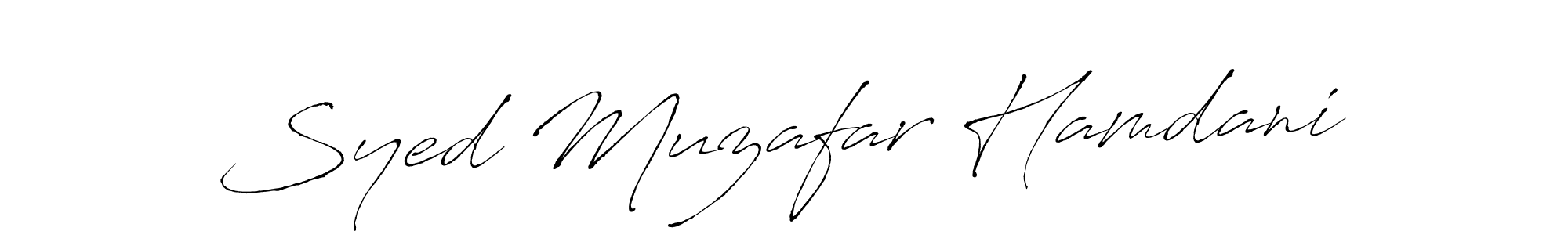 Similarly Antro_Vectra is the best handwritten signature design. Signature creator online .You can use it as an online autograph creator for name Syed Muzafar Hamdani. Syed Muzafar Hamdani signature style 6 images and pictures png