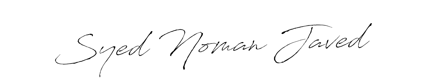 Antro_Vectra is a professional signature style that is perfect for those who want to add a touch of class to their signature. It is also a great choice for those who want to make their signature more unique. Get Syed Noman Javed name to fancy signature for free. Syed Noman Javed signature style 6 images and pictures png