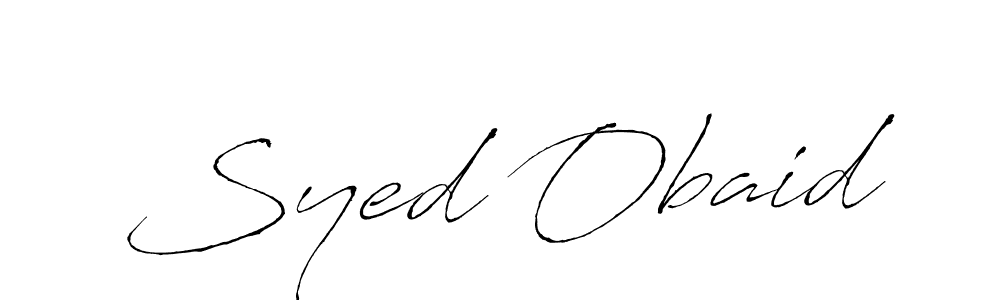 The best way (Antro_Vectra) to make a short signature is to pick only two or three words in your name. The name Syed Obaid include a total of six letters. For converting this name. Syed Obaid signature style 6 images and pictures png