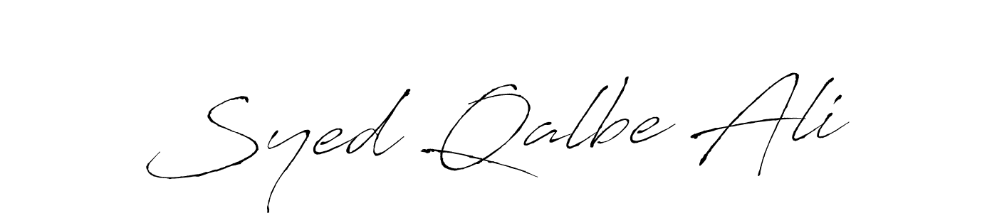 Make a beautiful signature design for name Syed Qalbe Ali. Use this online signature maker to create a handwritten signature for free. Syed Qalbe Ali signature style 6 images and pictures png