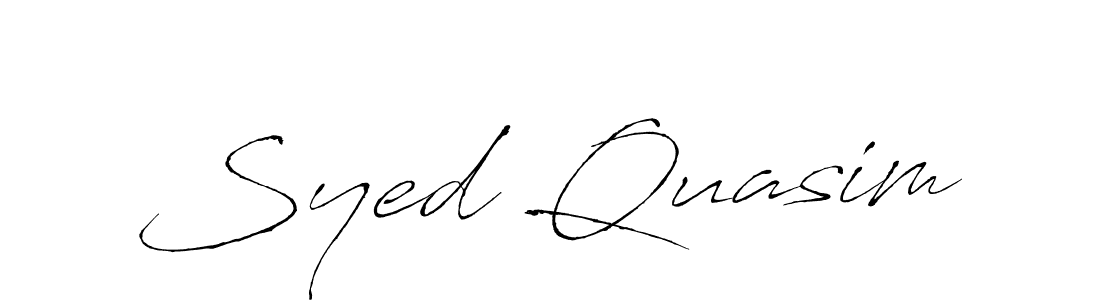 How to make Syed Quasim signature? Antro_Vectra is a professional autograph style. Create handwritten signature for Syed Quasim name. Syed Quasim signature style 6 images and pictures png