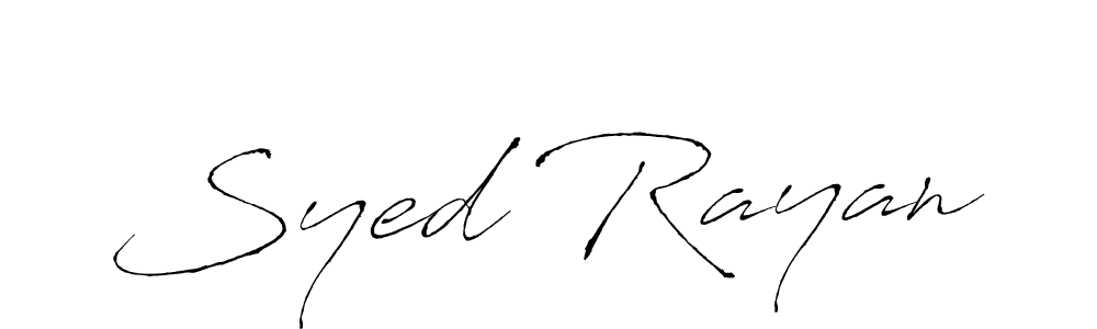 if you are searching for the best signature style for your name Syed Rayan. so please give up your signature search. here we have designed multiple signature styles  using Antro_Vectra. Syed Rayan signature style 6 images and pictures png
