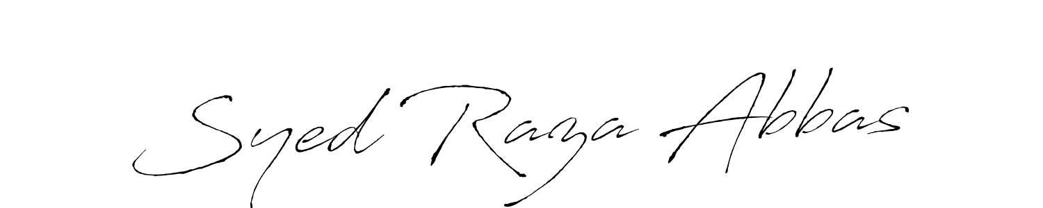 The best way (Antro_Vectra) to make a short signature is to pick only two or three words in your name. The name Syed Raza Abbas include a total of six letters. For converting this name. Syed Raza Abbas signature style 6 images and pictures png