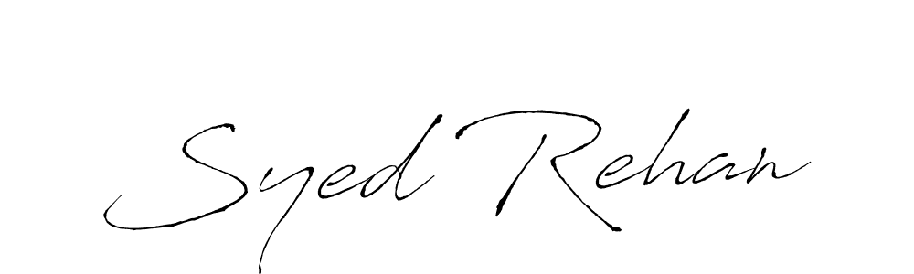 if you are searching for the best signature style for your name Syed Rehan. so please give up your signature search. here we have designed multiple signature styles  using Antro_Vectra. Syed Rehan signature style 6 images and pictures png