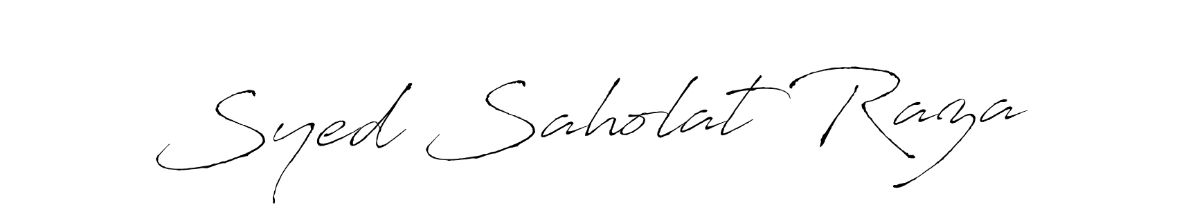 Once you've used our free online signature maker to create your best signature Antro_Vectra style, it's time to enjoy all of the benefits that Syed Saholat Raza name signing documents. Syed Saholat Raza signature style 6 images and pictures png