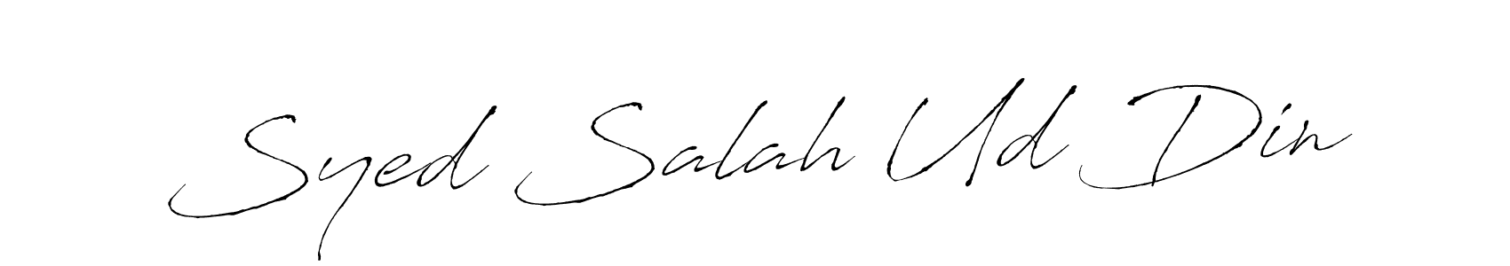 Make a short Syed Salah Ud Din signature style. Manage your documents anywhere anytime using Antro_Vectra. Create and add eSignatures, submit forms, share and send files easily. Syed Salah Ud Din signature style 6 images and pictures png