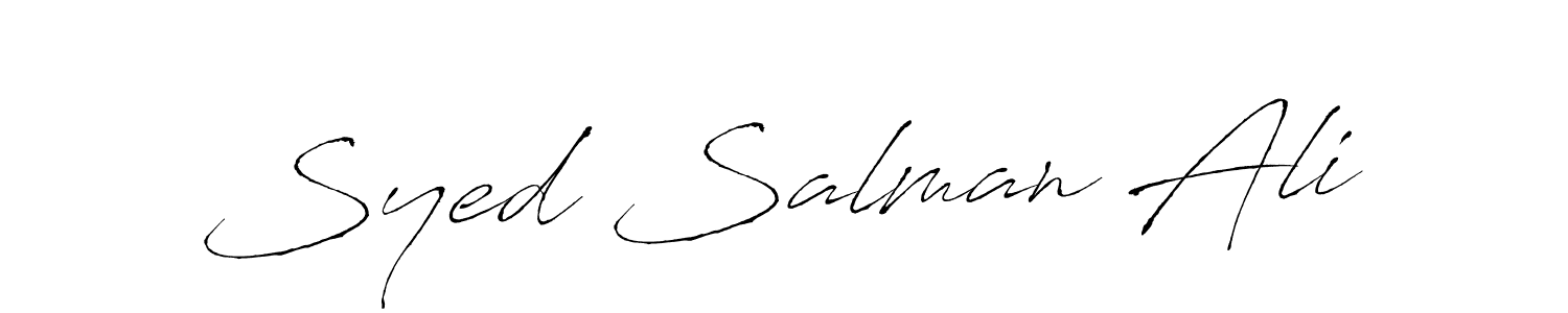 The best way (Antro_Vectra) to make a short signature is to pick only two or three words in your name. The name Syed Salman Ali include a total of six letters. For converting this name. Syed Salman Ali signature style 6 images and pictures png