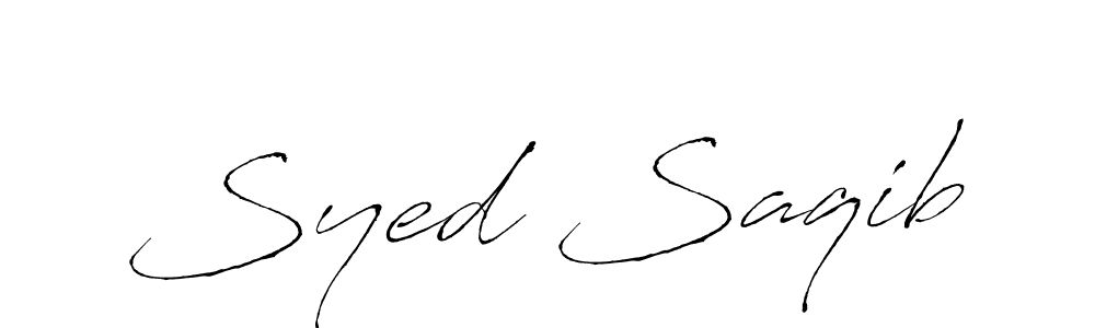 Make a beautiful signature design for name Syed Saqib. Use this online signature maker to create a handwritten signature for free. Syed Saqib signature style 6 images and pictures png