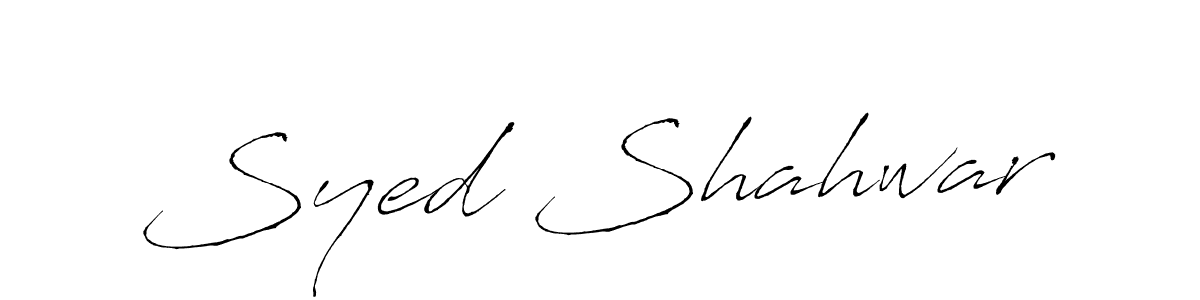 Make a beautiful signature design for name Syed Shahwar. Use this online signature maker to create a handwritten signature for free. Syed Shahwar signature style 6 images and pictures png