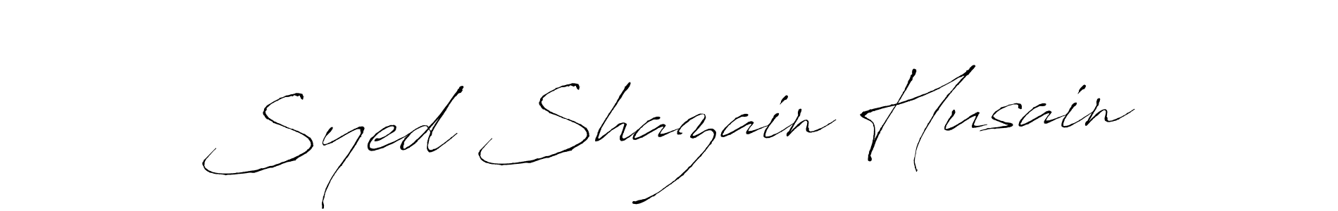 You should practise on your own different ways (Antro_Vectra) to write your name (Syed Shazain Husain) in signature. don't let someone else do it for you. Syed Shazain Husain signature style 6 images and pictures png