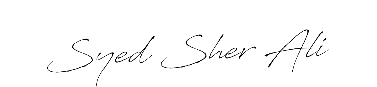 Similarly Antro_Vectra is the best handwritten signature design. Signature creator online .You can use it as an online autograph creator for name Syed Sher Ali. Syed Sher Ali signature style 6 images and pictures png