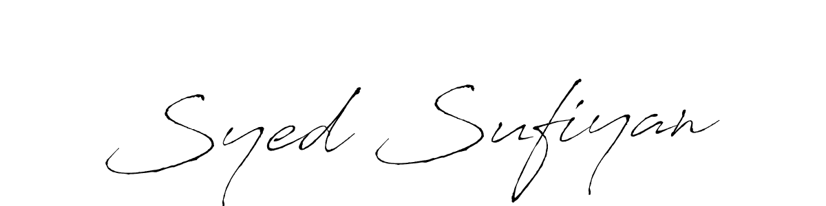 This is the best signature style for the Syed Sufiyan name. Also you like these signature font (Antro_Vectra). Mix name signature. Syed Sufiyan signature style 6 images and pictures png