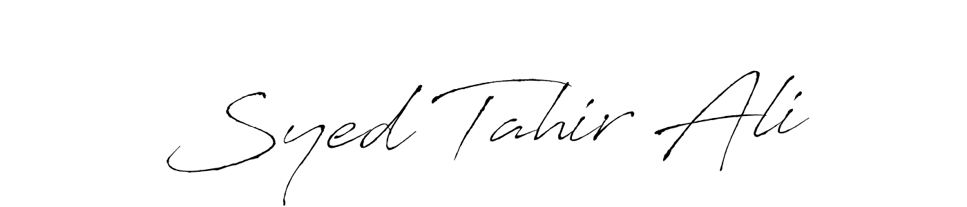 Once you've used our free online signature maker to create your best signature Antro_Vectra style, it's time to enjoy all of the benefits that Syed Tahir Ali name signing documents. Syed Tahir Ali signature style 6 images and pictures png