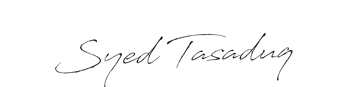 Make a beautiful signature design for name Syed Tasaduq. Use this online signature maker to create a handwritten signature for free. Syed Tasaduq signature style 6 images and pictures png