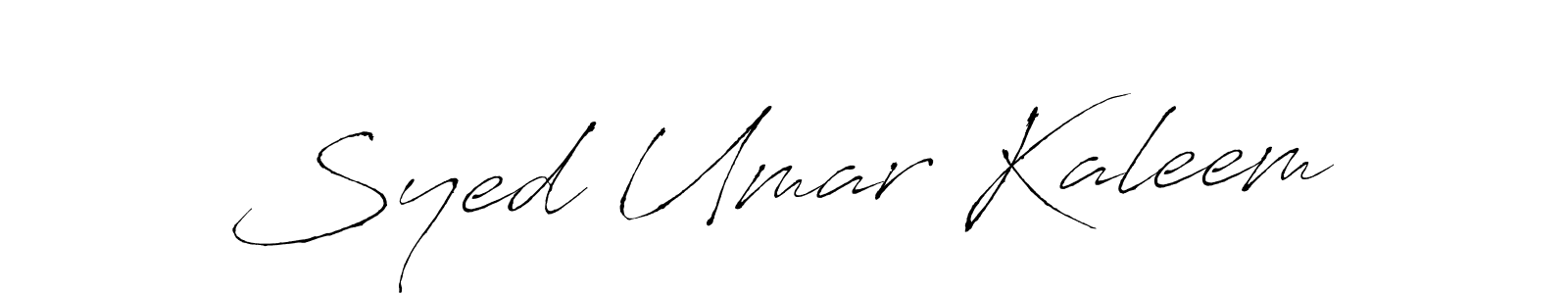 Similarly Antro_Vectra is the best handwritten signature design. Signature creator online .You can use it as an online autograph creator for name Syed Umar Kaleem. Syed Umar Kaleem signature style 6 images and pictures png