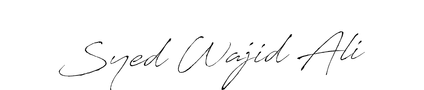 Make a beautiful signature design for name Syed Wajid Ali. Use this online signature maker to create a handwritten signature for free. Syed Wajid Ali signature style 6 images and pictures png