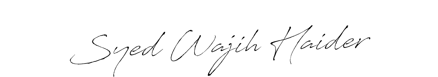 Here are the top 10 professional signature styles for the name Syed Wajih Haider. These are the best autograph styles you can use for your name. Syed Wajih Haider signature style 6 images and pictures png
