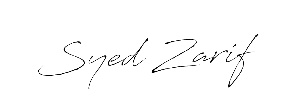 Once you've used our free online signature maker to create your best signature Antro_Vectra style, it's time to enjoy all of the benefits that Syed Zarif name signing documents. Syed Zarif signature style 6 images and pictures png