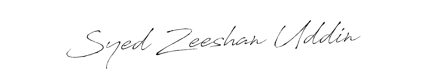 The best way (Antro_Vectra) to make a short signature is to pick only two or three words in your name. The name Syed Zeeshan Uddin include a total of six letters. For converting this name. Syed Zeeshan Uddin signature style 6 images and pictures png