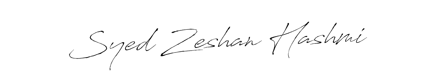 This is the best signature style for the Syed Zeshan Hashmi name. Also you like these signature font (Antro_Vectra). Mix name signature. Syed Zeshan Hashmi signature style 6 images and pictures png