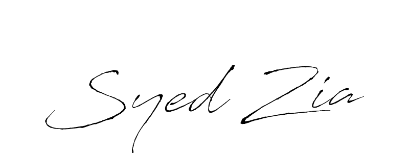 You should practise on your own different ways (Antro_Vectra) to write your name (Syed Zia) in signature. don't let someone else do it for you. Syed Zia signature style 6 images and pictures png