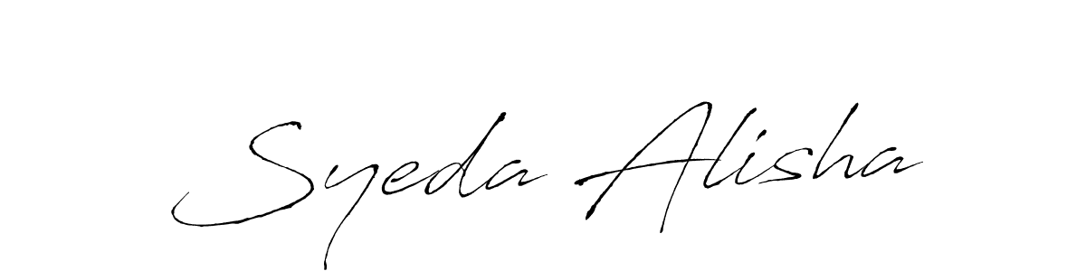 Make a short Syeda Alisha signature style. Manage your documents anywhere anytime using Antro_Vectra. Create and add eSignatures, submit forms, share and send files easily. Syeda Alisha signature style 6 images and pictures png