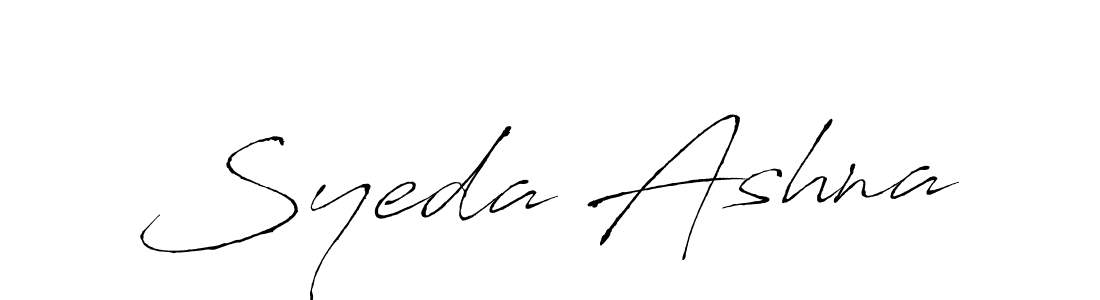 Make a beautiful signature design for name Syeda Ashna. Use this online signature maker to create a handwritten signature for free. Syeda Ashna signature style 6 images and pictures png