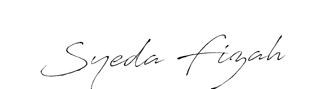 Create a beautiful signature design for name Syeda Fizah. With this signature (Antro_Vectra) fonts, you can make a handwritten signature for free. Syeda Fizah signature style 6 images and pictures png