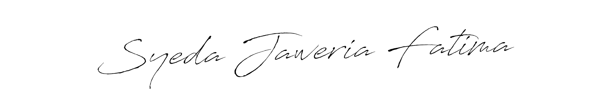 Make a short Syeda Jaweria Fatima signature style. Manage your documents anywhere anytime using Antro_Vectra. Create and add eSignatures, submit forms, share and send files easily. Syeda Jaweria Fatima signature style 6 images and pictures png