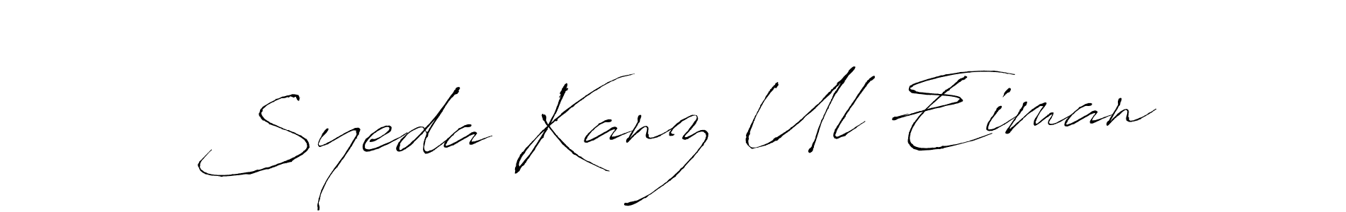 Best and Professional Signature Style for Syeda Kanz Ul Eiman. Antro_Vectra Best Signature Style Collection. Syeda Kanz Ul Eiman signature style 6 images and pictures png