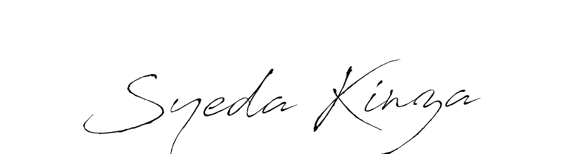 How to make Syeda Kinza signature? Antro_Vectra is a professional autograph style. Create handwritten signature for Syeda Kinza name. Syeda Kinza signature style 6 images and pictures png