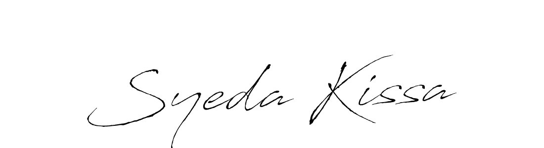 It looks lik you need a new signature style for name Syeda Kissa. Design unique handwritten (Antro_Vectra) signature with our free signature maker in just a few clicks. Syeda Kissa signature style 6 images and pictures png