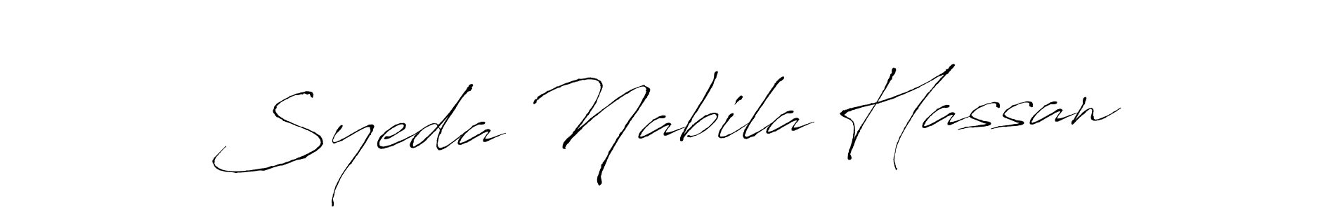 Once you've used our free online signature maker to create your best signature Antro_Vectra style, it's time to enjoy all of the benefits that Syeda Nabila Hassan name signing documents. Syeda Nabila Hassan signature style 6 images and pictures png