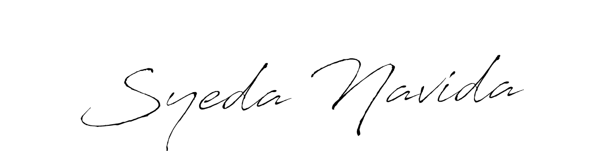 You should practise on your own different ways (Antro_Vectra) to write your name (Syeda Navida) in signature. don't let someone else do it for you. Syeda Navida signature style 6 images and pictures png