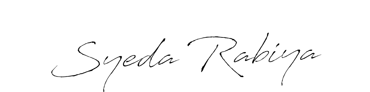 Make a short Syeda Rabiya signature style. Manage your documents anywhere anytime using Antro_Vectra. Create and add eSignatures, submit forms, share and send files easily. Syeda Rabiya signature style 6 images and pictures png