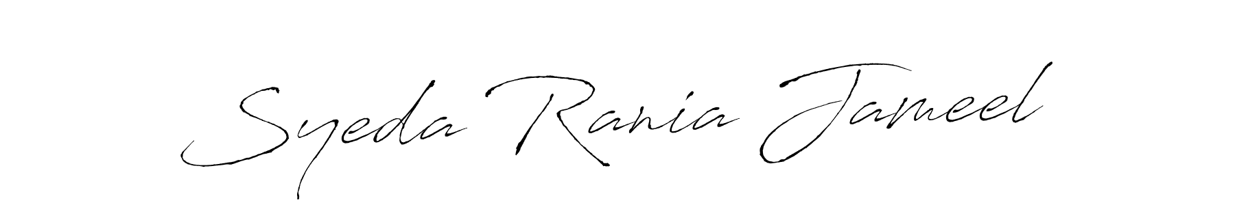 if you are searching for the best signature style for your name Syeda Rania Jameel. so please give up your signature search. here we have designed multiple signature styles  using Antro_Vectra. Syeda Rania Jameel signature style 6 images and pictures png