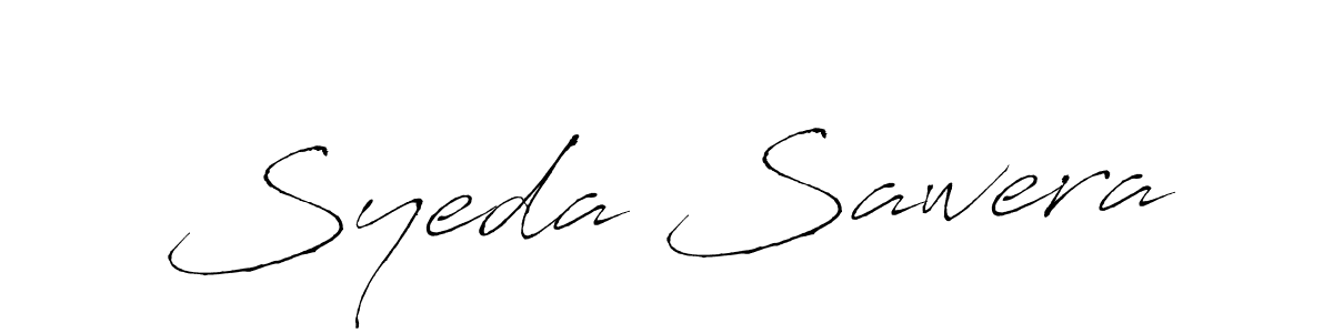 The best way (Antro_Vectra) to make a short signature is to pick only two or three words in your name. The name Syeda Sawera include a total of six letters. For converting this name. Syeda Sawera signature style 6 images and pictures png