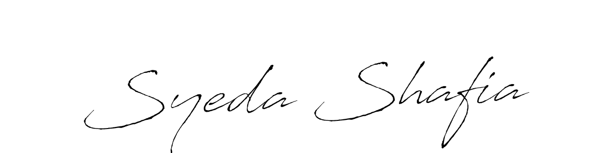 Also we have Syeda Shafia name is the best signature style. Create professional handwritten signature collection using Antro_Vectra autograph style. Syeda Shafia signature style 6 images and pictures png
