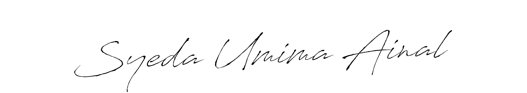 Make a beautiful signature design for name Syeda Umima Ainal. Use this online signature maker to create a handwritten signature for free. Syeda Umima Ainal signature style 6 images and pictures png