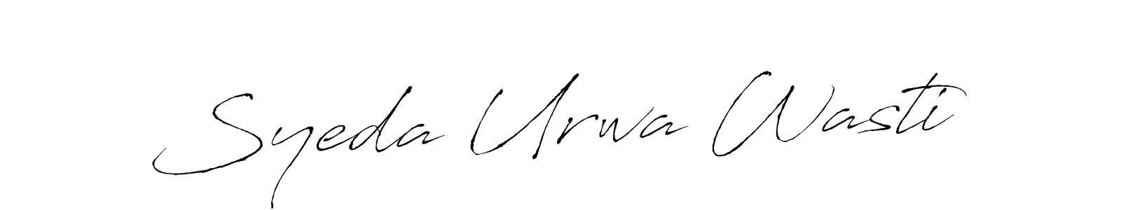 Make a beautiful signature design for name Syeda Urwa Wasti. Use this online signature maker to create a handwritten signature for free. Syeda Urwa Wasti signature style 6 images and pictures png