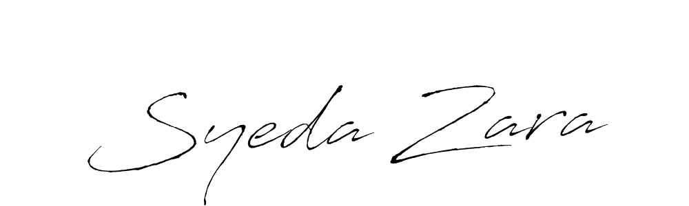 Once you've used our free online signature maker to create your best signature Antro_Vectra style, it's time to enjoy all of the benefits that Syeda Zara name signing documents. Syeda Zara signature style 6 images and pictures png