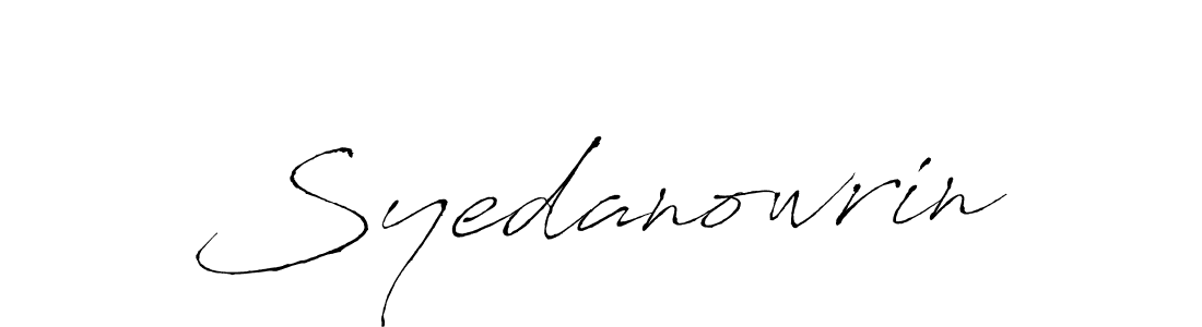 You can use this online signature creator to create a handwritten signature for the name Syedanowrin. This is the best online autograph maker. Syedanowrin signature style 6 images and pictures png