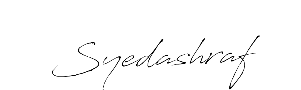 Also we have Syedashraf name is the best signature style. Create professional handwritten signature collection using Antro_Vectra autograph style. Syedashraf signature style 6 images and pictures png